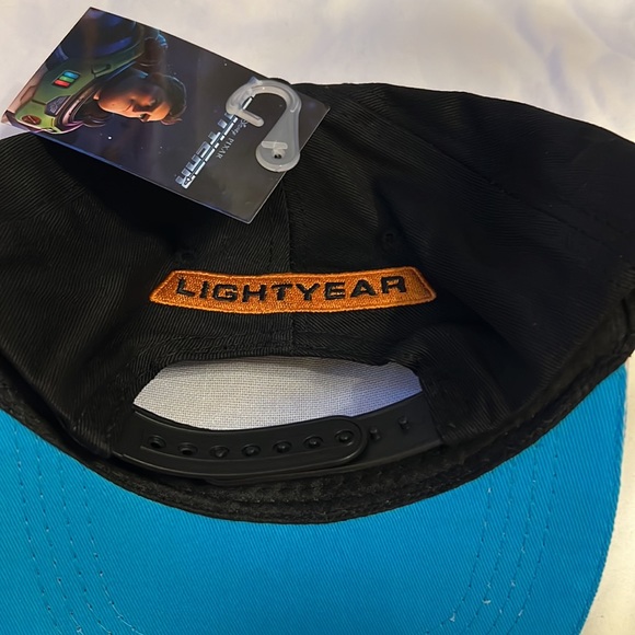 Boys Hat Baseball Cap Disney/Pixar Lightyear Blue & Black StarCommand Adjustable - Picture 4 of 6